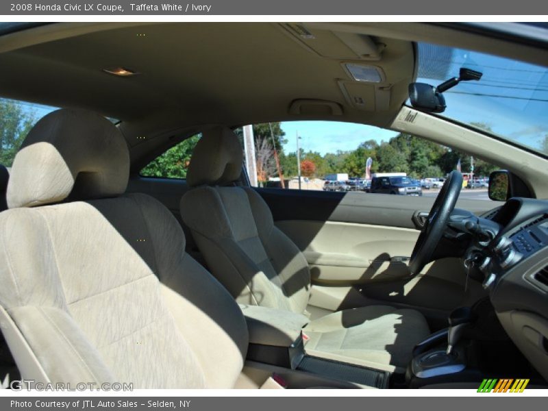 Taffeta White / Ivory 2008 Honda Civic LX Coupe