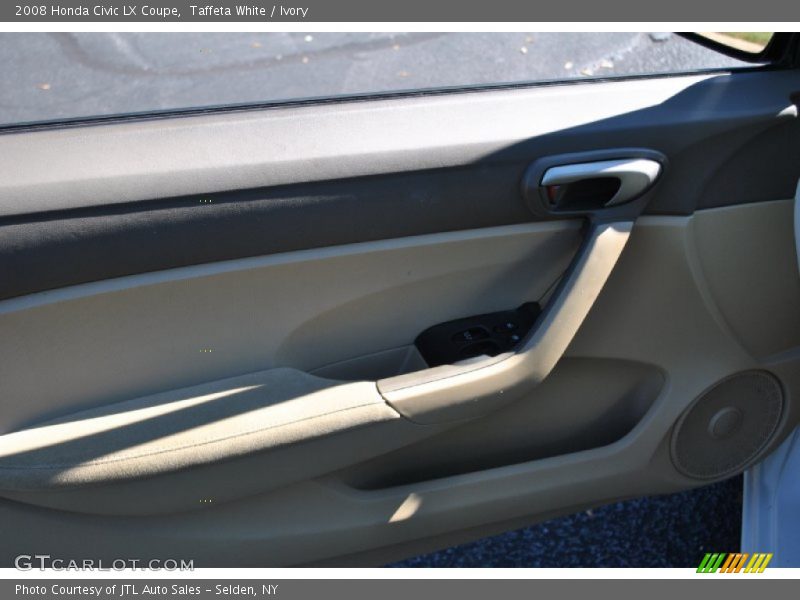 Taffeta White / Ivory 2008 Honda Civic LX Coupe