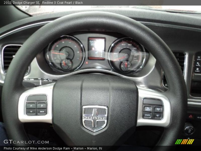 Redline 3 Coat Pearl / Black 2013 Dodge Charger SE