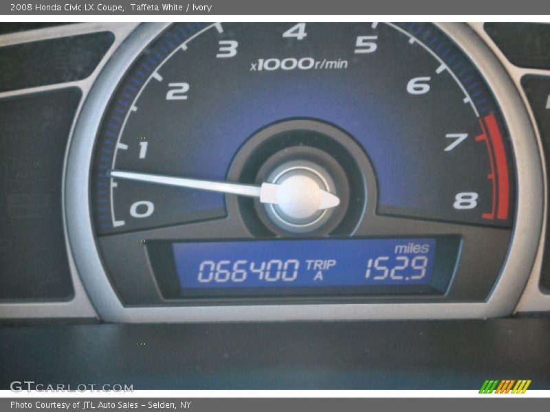 Taffeta White / Ivory 2008 Honda Civic LX Coupe