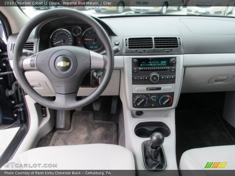 Dashboard of 2010 Cobalt LS Coupe