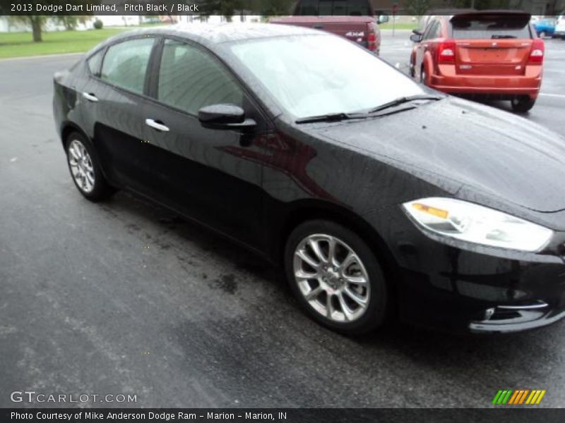 Pitch Black / Black 2013 Dodge Dart Limited