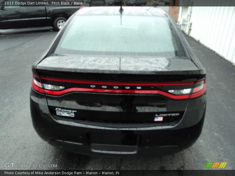 Pitch Black / Black 2013 Dodge Dart Limited