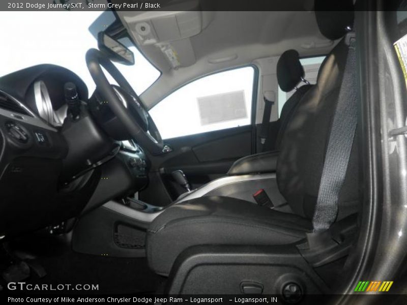 Storm Grey Pearl / Black 2012 Dodge Journey SXT