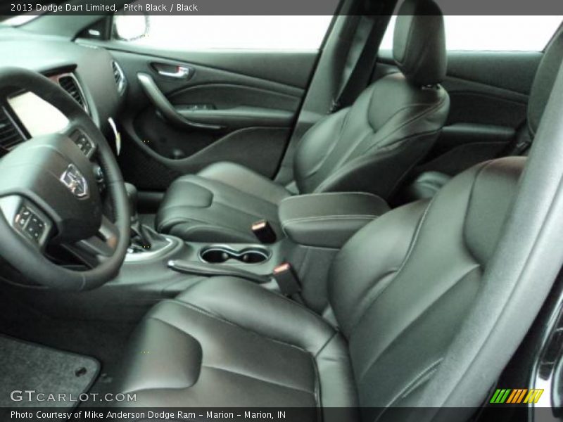 Pitch Black / Black 2013 Dodge Dart Limited