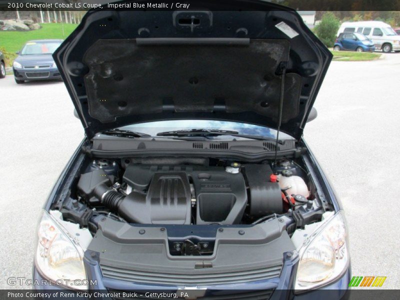 Imperial Blue Metallic / Gray 2010 Chevrolet Cobalt LS Coupe