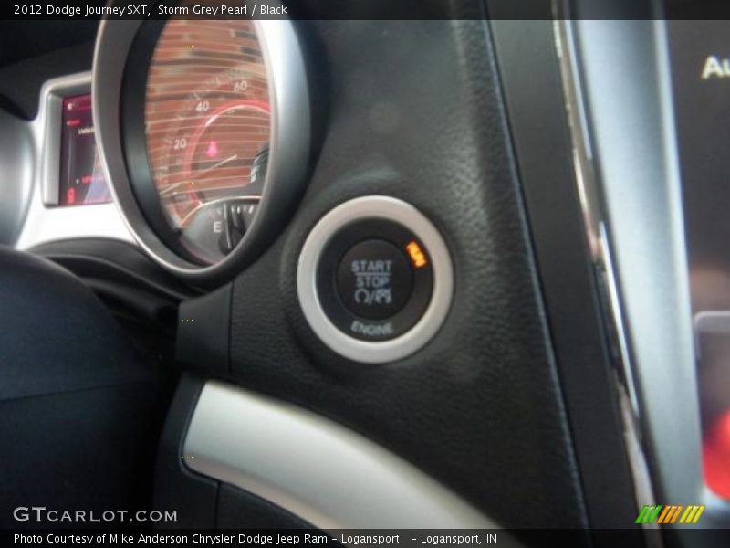 Storm Grey Pearl / Black 2012 Dodge Journey SXT