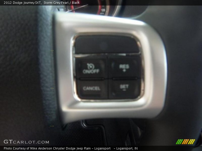 Storm Grey Pearl / Black 2012 Dodge Journey SXT