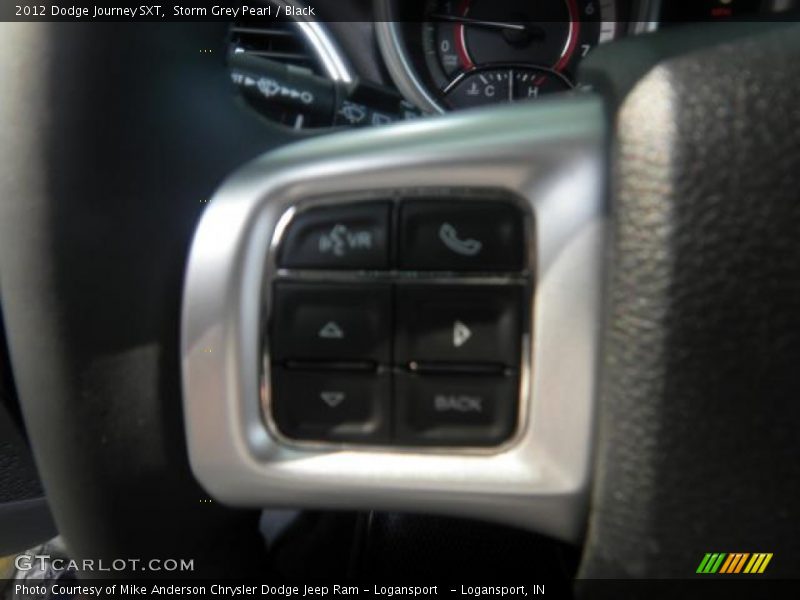 Storm Grey Pearl / Black 2012 Dodge Journey SXT
