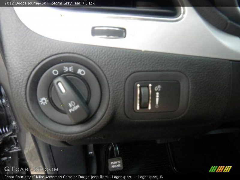 Storm Grey Pearl / Black 2012 Dodge Journey SXT