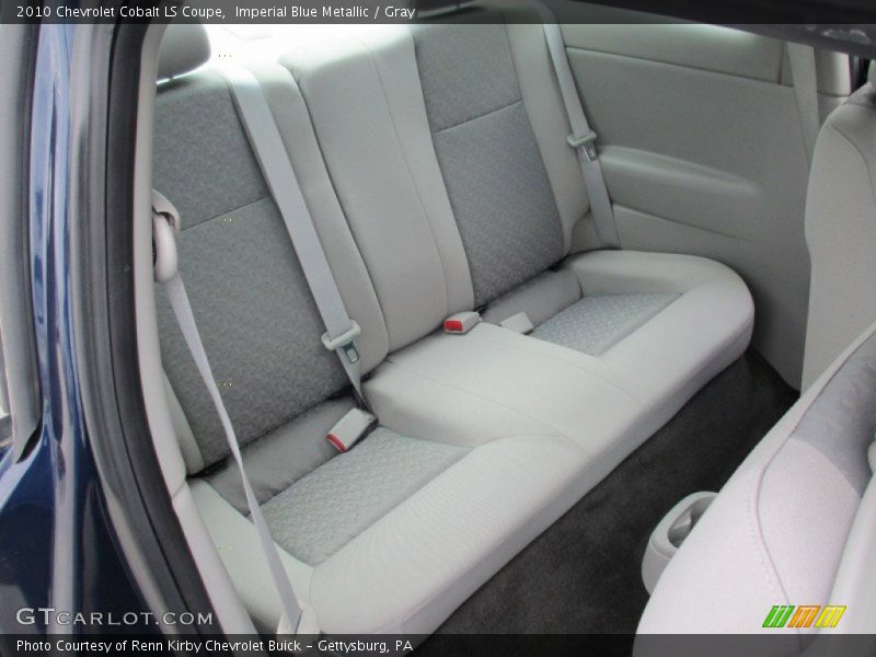 Rear Seat of 2010 Cobalt LS Coupe