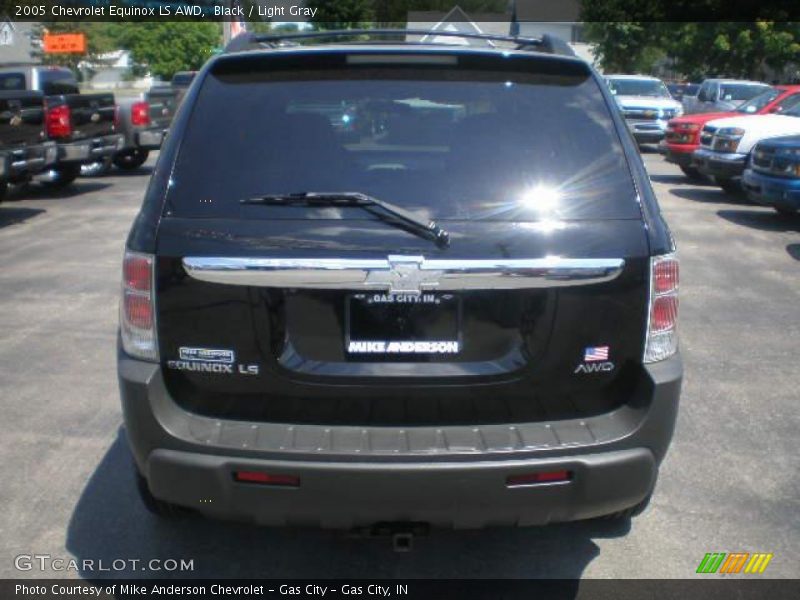 Black / Light Gray 2005 Chevrolet Equinox LS AWD