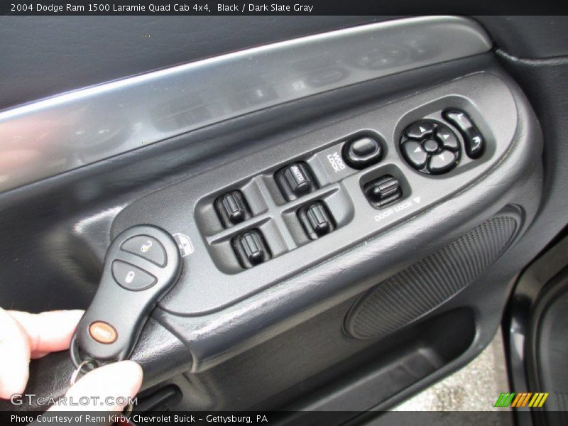 Black / Dark Slate Gray 2004 Dodge Ram 1500 Laramie Quad Cab 4x4