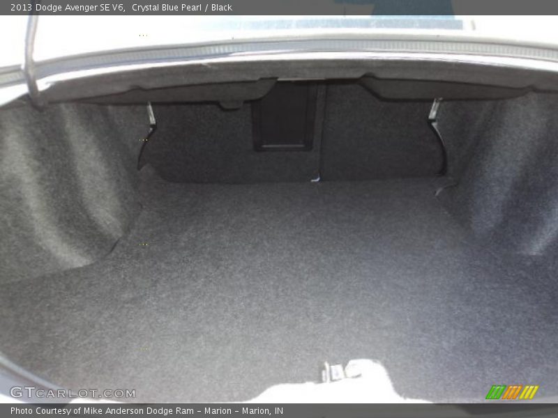 Crystal Blue Pearl / Black 2013 Dodge Avenger SE V6