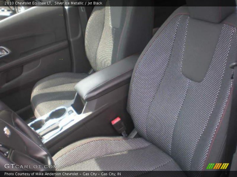Silver Ice Metallic / Jet Black 2010 Chevrolet Equinox LT