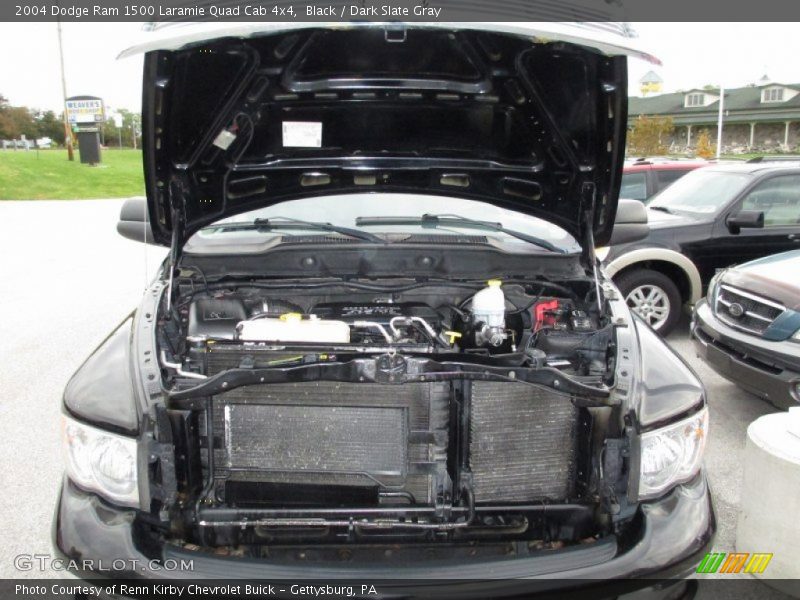 Black / Dark Slate Gray 2004 Dodge Ram 1500 Laramie Quad Cab 4x4