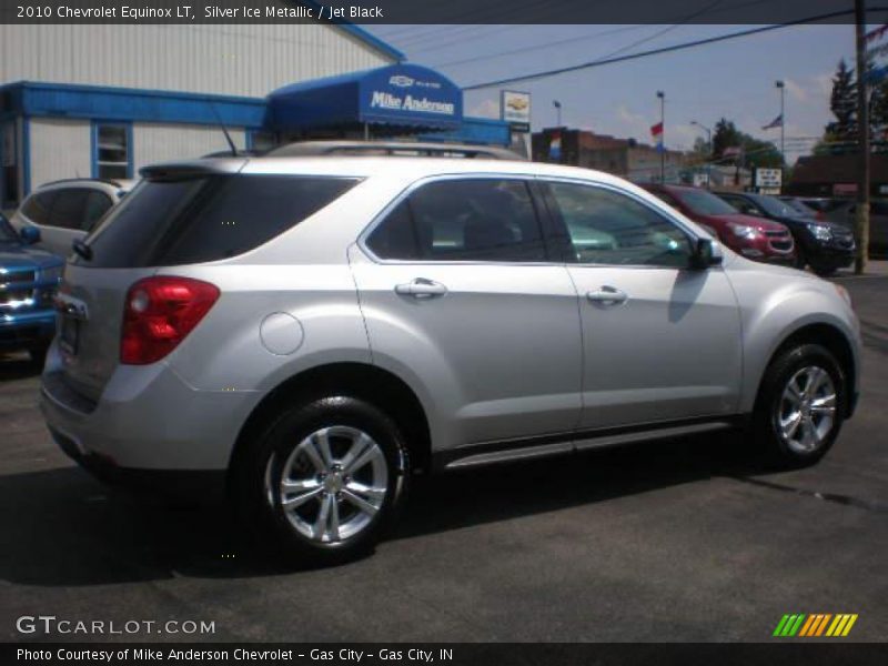 Silver Ice Metallic / Jet Black 2010 Chevrolet Equinox LT