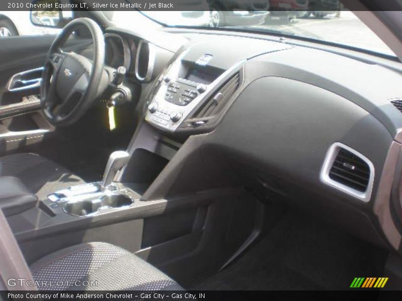 Silver Ice Metallic / Jet Black 2010 Chevrolet Equinox LT