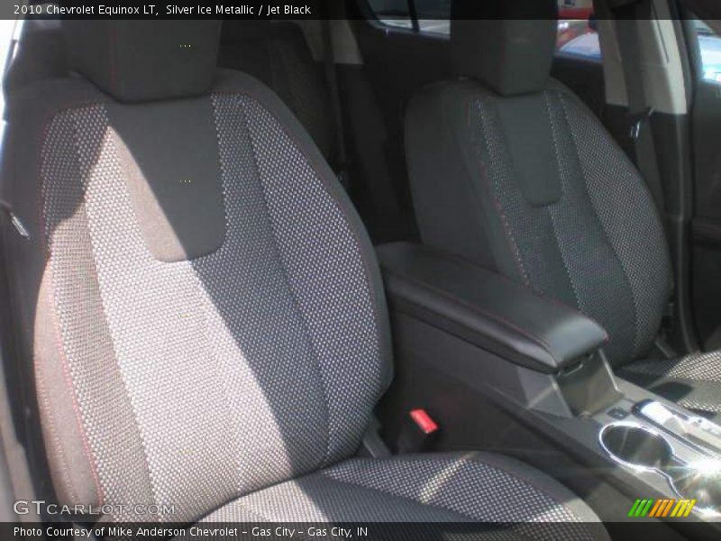Silver Ice Metallic / Jet Black 2010 Chevrolet Equinox LT