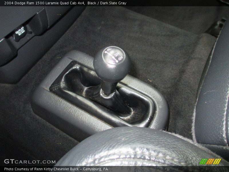 Controls of 2004 Ram 1500 Laramie Quad Cab 4x4