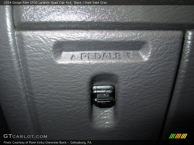 Black / Dark Slate Gray 2004 Dodge Ram 1500 Laramie Quad Cab 4x4