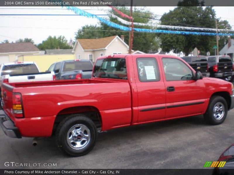 Fire Red / Dark Pewter 2004 GMC Sierra 1500 Extended Cab