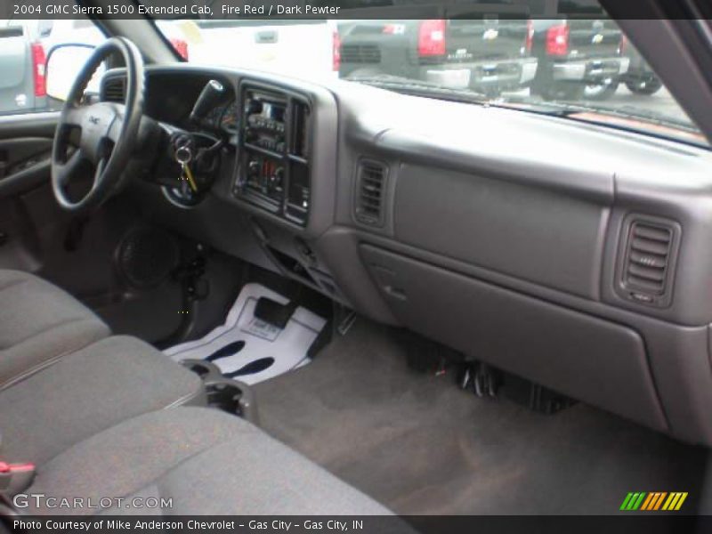Fire Red / Dark Pewter 2004 GMC Sierra 1500 Extended Cab