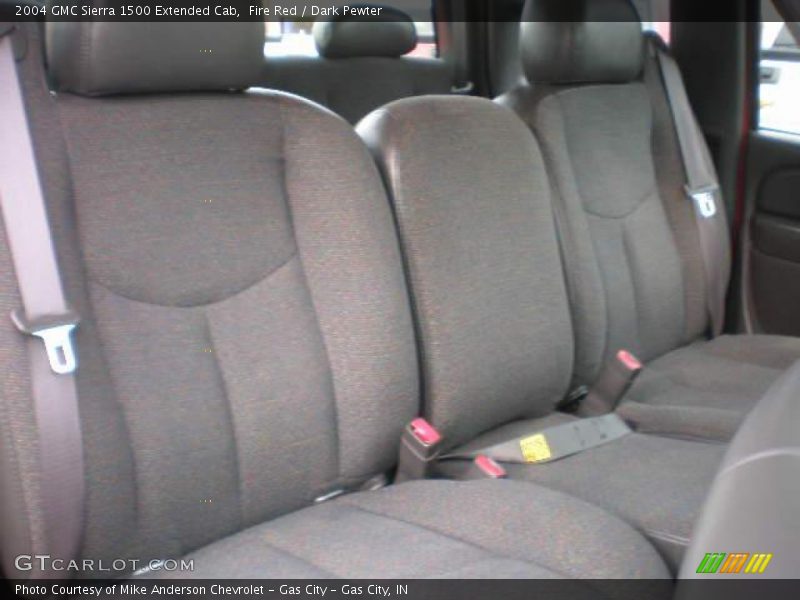 Fire Red / Dark Pewter 2004 GMC Sierra 1500 Extended Cab