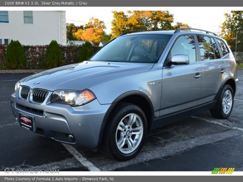 Silver Grey Metallic / Grey 2006 BMW X3 3.0i