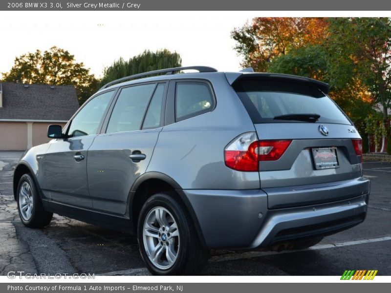 Silver Grey Metallic / Grey 2006 BMW X3 3.0i
