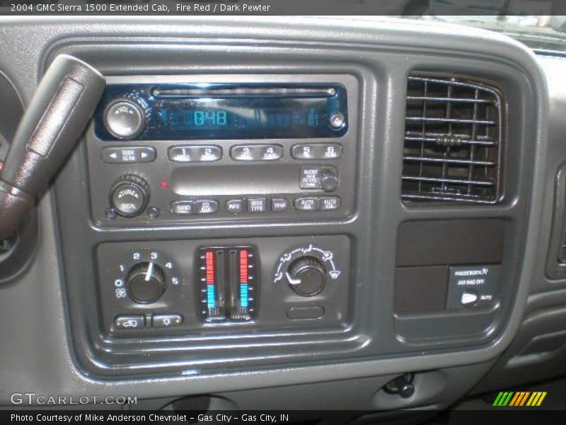 Fire Red / Dark Pewter 2004 GMC Sierra 1500 Extended Cab