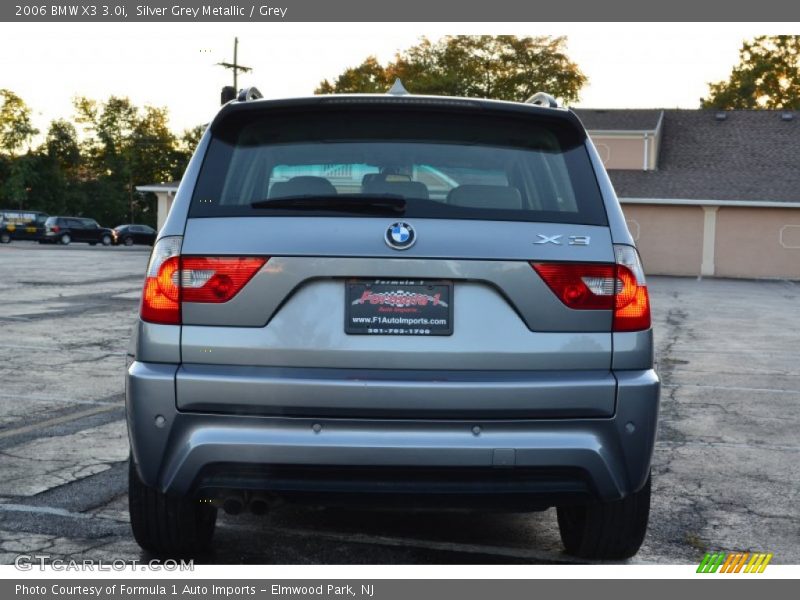 Silver Grey Metallic / Grey 2006 BMW X3 3.0i