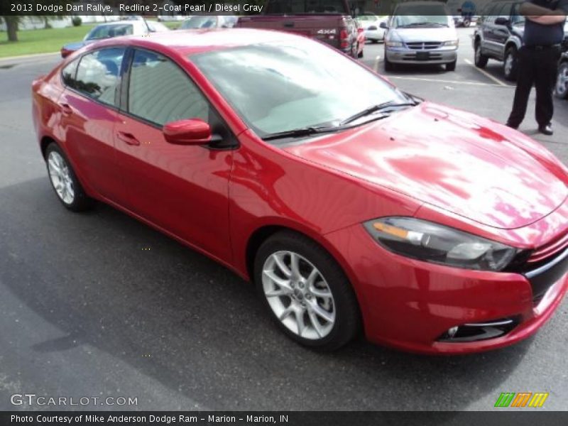 Redline 2-Coat Pearl / Diesel Gray 2013 Dodge Dart Rallye