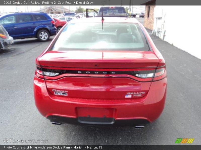 Redline 2-Coat Pearl / Diesel Gray 2013 Dodge Dart Rallye
