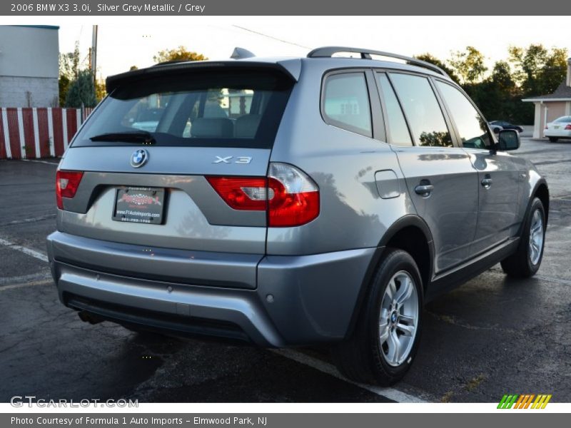 Silver Grey Metallic / Grey 2006 BMW X3 3.0i