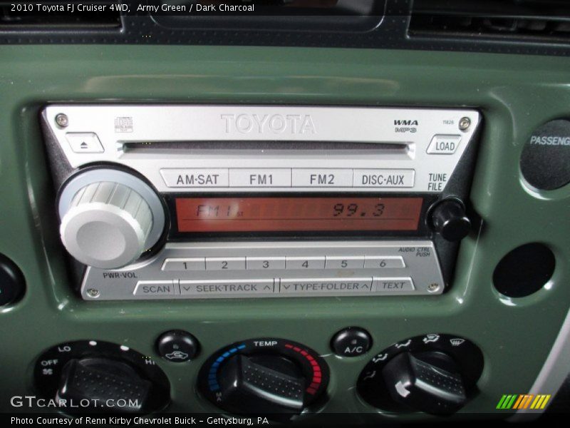 Audio System of 2010 FJ Cruiser 4WD