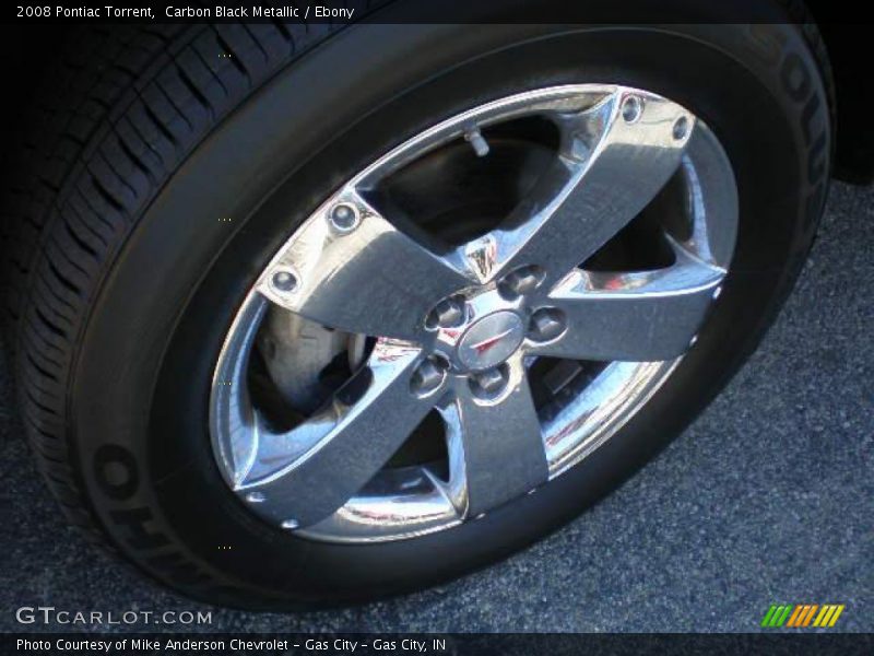 Carbon Black Metallic / Ebony 2008 Pontiac Torrent