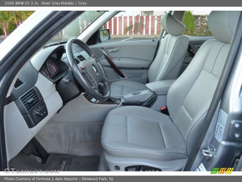 Front Seat of 2006 X3 3.0i