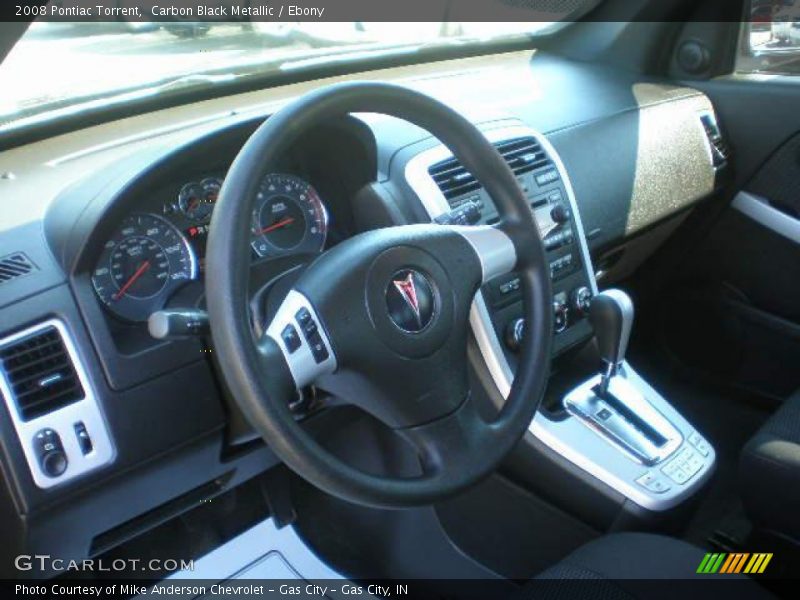 Carbon Black Metallic / Ebony 2008 Pontiac Torrent