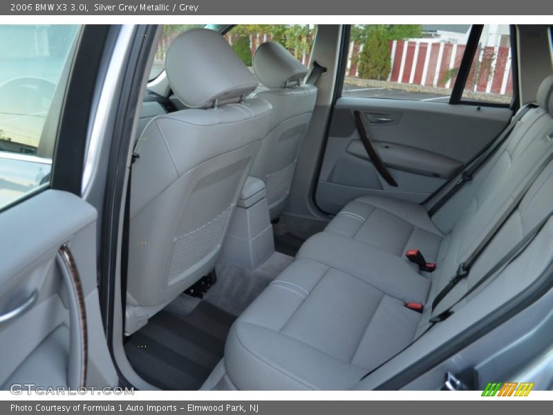 Rear Seat of 2006 X3 3.0i