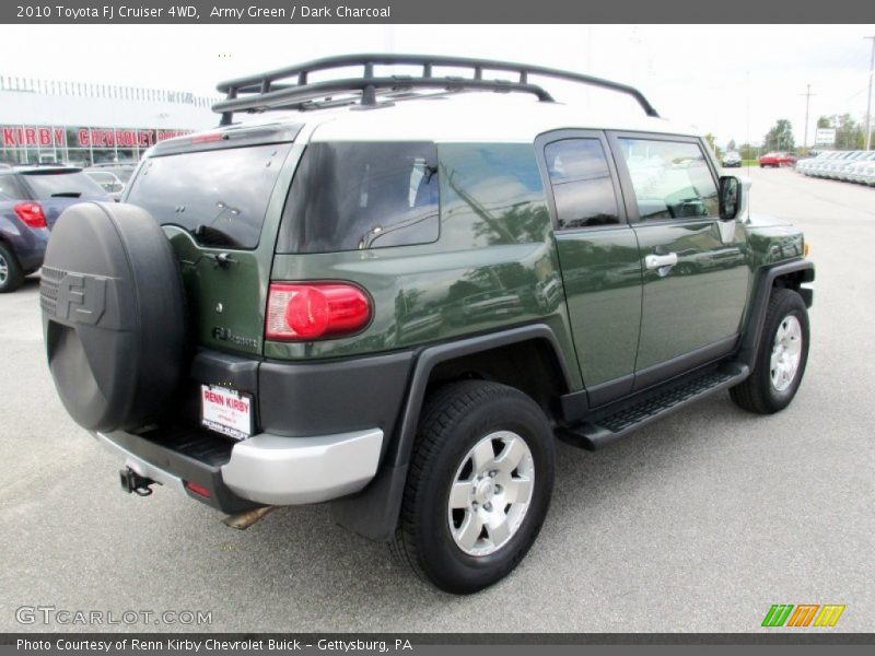 Army Green / Dark Charcoal 2010 Toyota FJ Cruiser 4WD