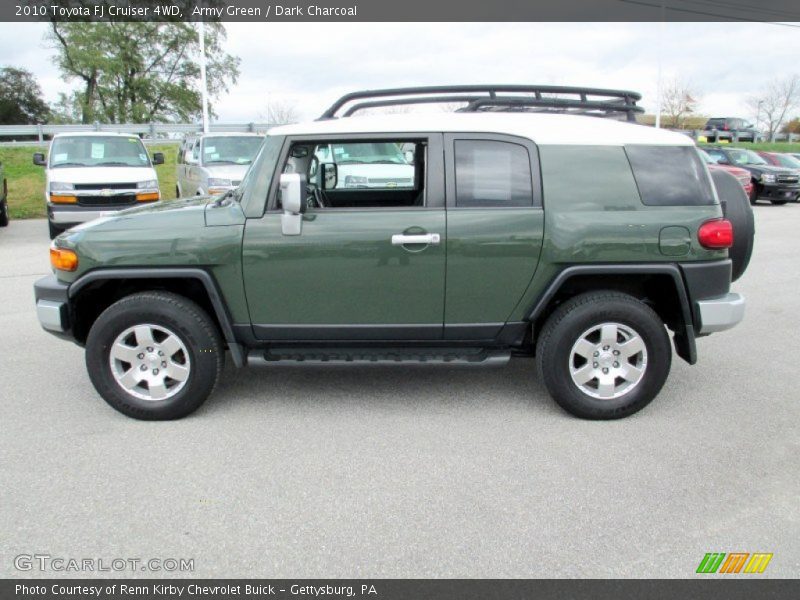  2010 FJ Cruiser 4WD Army Green