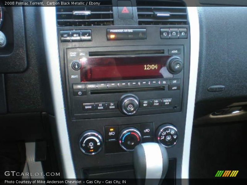 Carbon Black Metallic / Ebony 2008 Pontiac Torrent