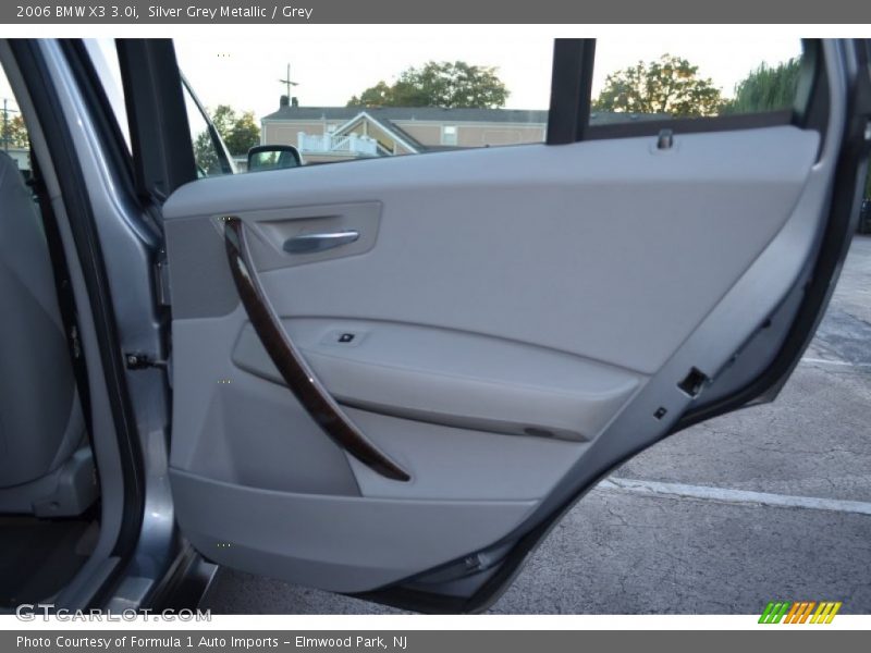 Silver Grey Metallic / Grey 2006 BMW X3 3.0i