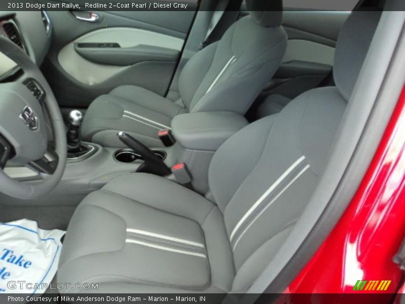 Redline 2-Coat Pearl / Diesel Gray 2013 Dodge Dart Rallye