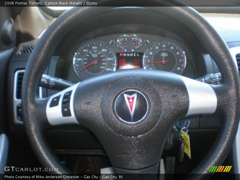 Carbon Black Metallic / Ebony 2008 Pontiac Torrent