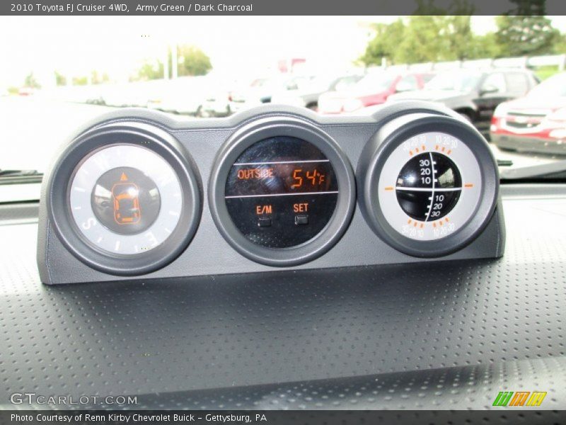  2010 FJ Cruiser 4WD 4WD Gauges