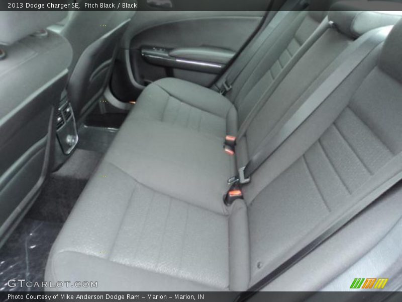 Pitch Black / Black 2013 Dodge Charger SE