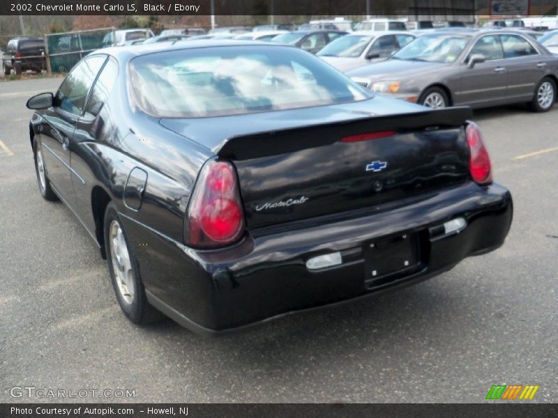 Black / Ebony 2002 Chevrolet Monte Carlo LS