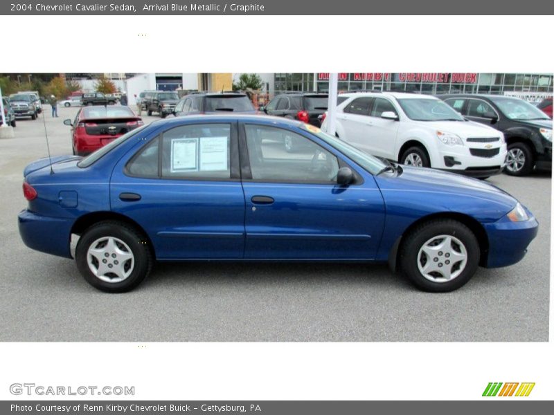 Arrival Blue Metallic / Graphite 2004 Chevrolet Cavalier Sedan